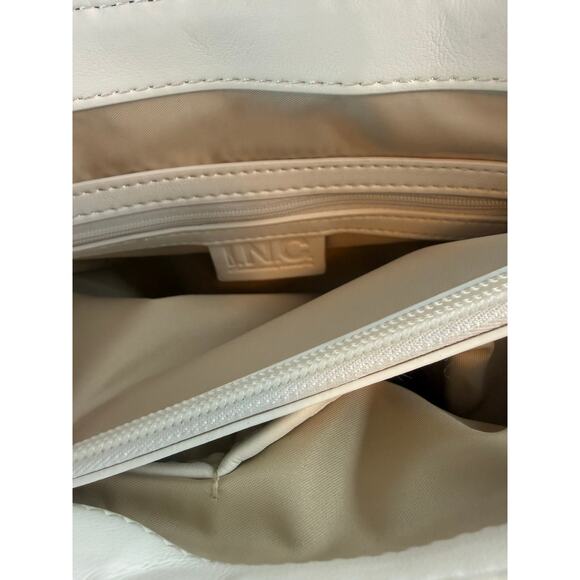 I.N.C Ajae Straw Overlay Shoulder Bag - Picture 5 of 5